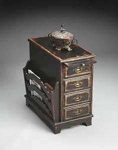 Butler Specialty Midnight Rose Magazine Table