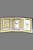 Bulova Medallion Table Top Clock - B1233