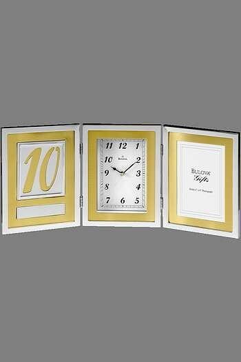 Bulova Medallion Table Top Clock - B1233