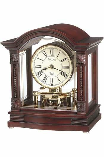 Bulova Bardwell Mantel Chime Clock - B1987
