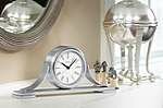 Bulova Sedona Aluminum Table Clock - B2450