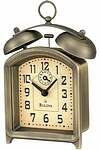 Bulova Holgate Table Top Alarm Clock - B8128