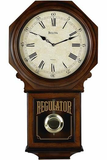 Bulova Ashford Wall Chime Clock - C3543