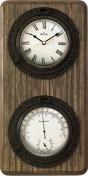Bulova Monterey Weather Clock - C3734