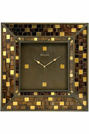 Bulova Alsace Large Deco Wall Clock - C4105