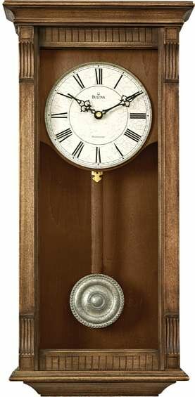 Bulova Warrick Wall Chime Clock - C4335