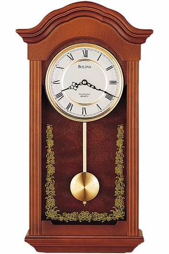 Bulova Baronet Wall Chime Clock - C4443