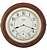Bulova William Deco Wall Clock - C4596