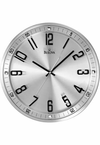 Bulova Silhouette Deco Wall Clock - C4646
