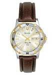 Bulova 98C71 Mens Champagne Sport/Tech Leather:Brown Bracelet Watch