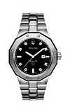 Bulova 98D103 Mens Black Sport/Tech Stainless Steel Bracelet Watch