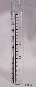 RGV-1 Glass Tube Rain Collector Replacement Part for VRG-1 VRG-2 VRG-3