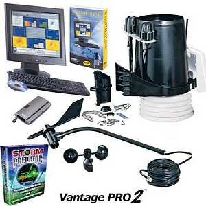 Davis VantagePro2 PLUS PC-Based Wireless Weather Station Sensors