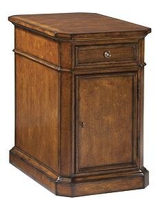 Storage End Table in Macadamia Finish