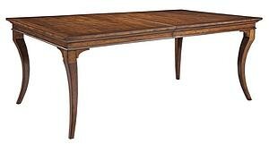 Leg Dining Table in Macadamia Finish