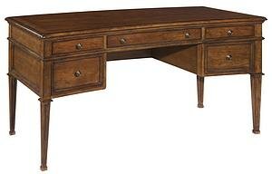 60" Writing Desk in Macadamia Finish