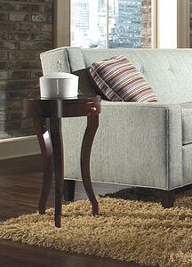 Accent Table in Cordovan Finish