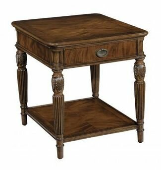 End Table in Praline Finish