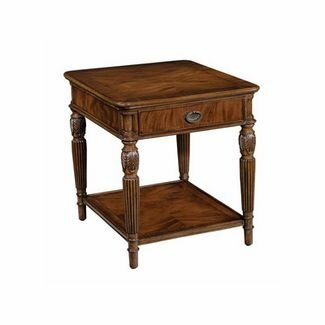 End Table in Praline Finish