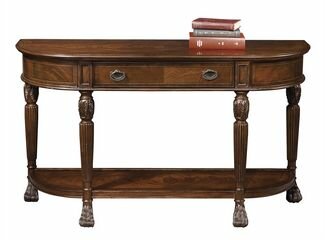 Sofa Table in Praline Finish