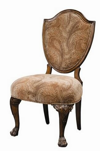 Side Chair in Praline Finish