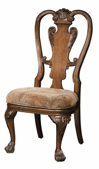 Side Chair in Praline Finish
