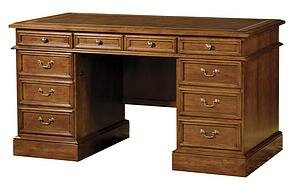 Pedestestal Desk in Special Reserve Finish