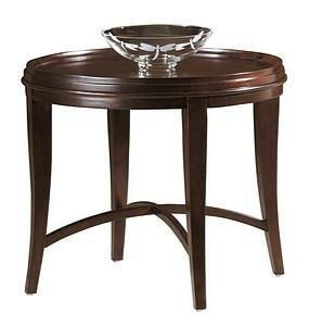 Hekman Furniture Round Lamp Table in Metropolis Finish - 7-404