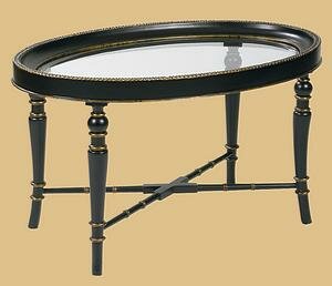 Hekman Furniture Oval Coffee in Special Reserve Finish - 7-4100