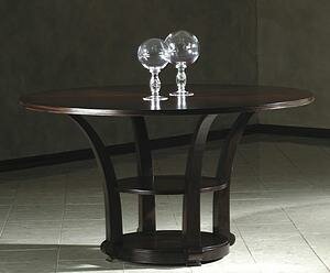 Hekman Furniture 54" Round Dining Table in Metropolis Finish - 7-412