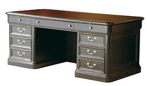 Executive Desk in Louis Phillipe Finish