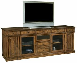 Hekman Furniture Urban Ash Burl 88" Entertainment Credenza - 8-1342