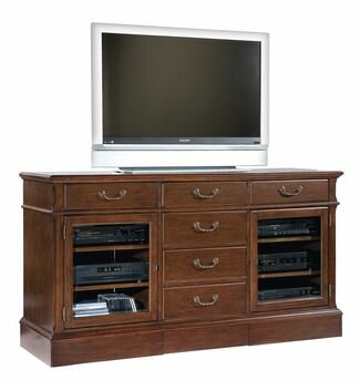 Hekman Furniture Weathered Cherry 66" Entertainment Console - 8-1541