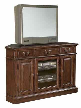 Hekman Furniture Weathered Cherry Corner Entertainment Console - 8-1544