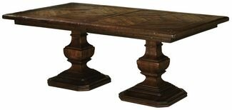 Hekman Furniture Pedestestal Dining Table in Cognac Finish - 8-7222