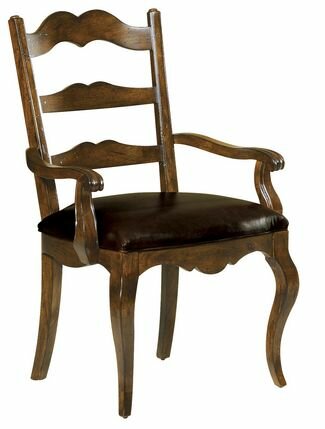 Hekman Furniture Arm Chair in Cognac Finish - 8-7226