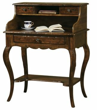 Hekman Furniture Petite Desk in Cognac Finish - 8-7245