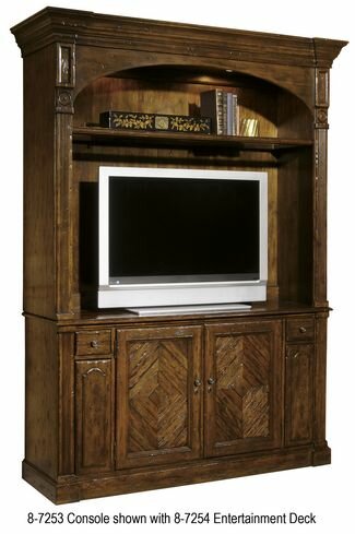 Hekman Furniture Plasma Deck in Cognac Finish - 8-7254