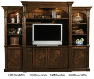 Hekman Furniture Left Pier in Cognac Finish - 8-7255