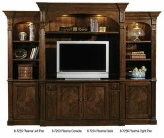 Hekman Furniture Right Pier in Cognac Finish - 8-7256