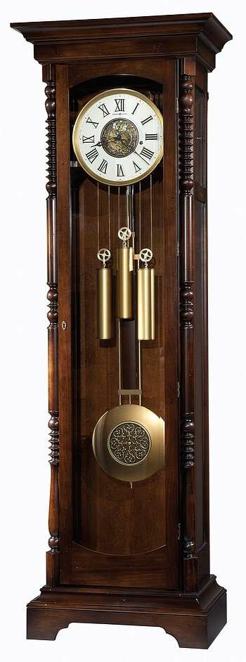 Howard Miller 611-206 Kipling Floor Clock in Tobacco