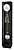 Howard Miller 611-212 Cameron III Floor Clock in Black Satin