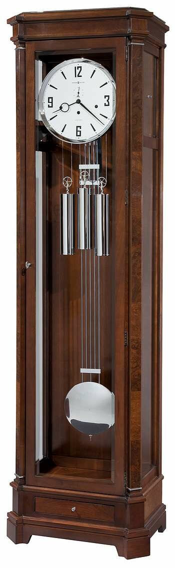 Howard Miller 611-233 Harold H. Limited Edition Floor Clock in Cherry Bordeaux