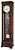 Howard Miller 611-234 Harold H. Limited Edition I Floor Clock in Cherry Bordeaux