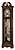 Howard Miller 611-244 Grayland 89th Anniversary Floor Clock in Hampton Cherry