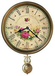 Howard Miller 15" Savannah Botanical VII Wall Clock - 620-440