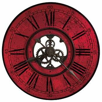 Howard Miller 625-569 Brassworks II Wall Clock