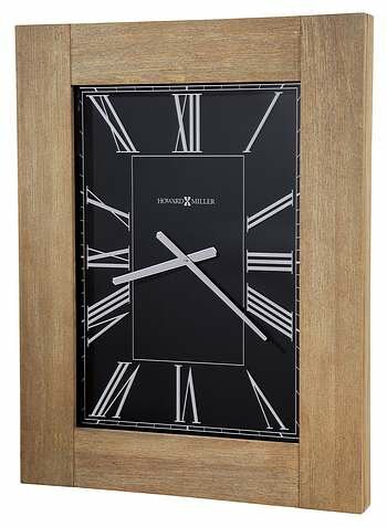 Howard Miller 625-581 Penrod Wall Clock in Driftwood
