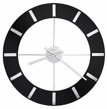 Howard Miller 625-602 Onyx Wall Clock