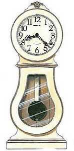 Howard Miller Audrey Mantel Clock - 635-163